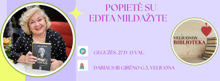 Editos Mildažytės knygos „Pelynų medus“ pristatymas