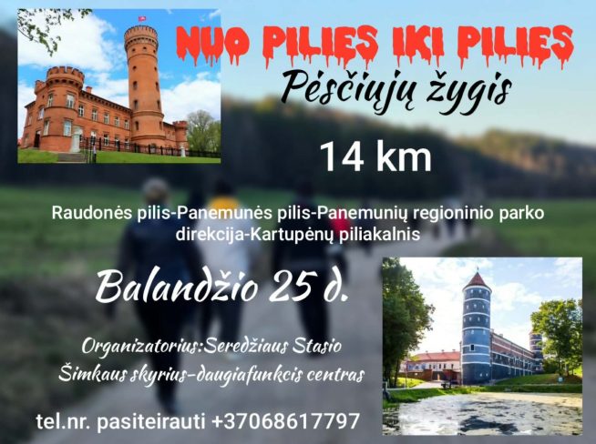Pėsčiųjų žygis „Mes galim…“