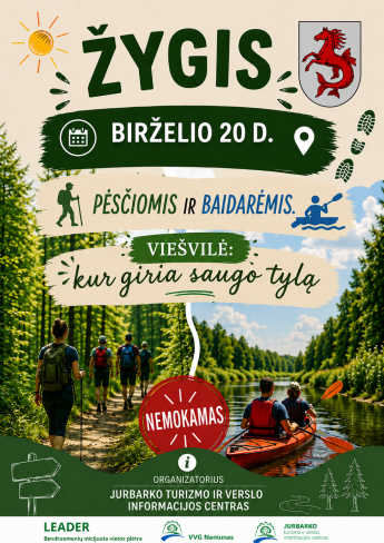 Žygis pėsčiomis ir baidarėmis „Viešvilė: kur giria saugo tylą”