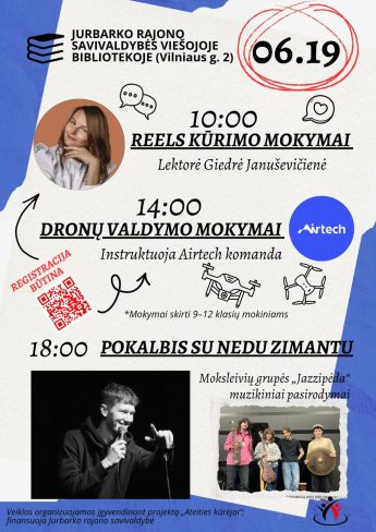 Renginys–dienos stovykla jaunimui