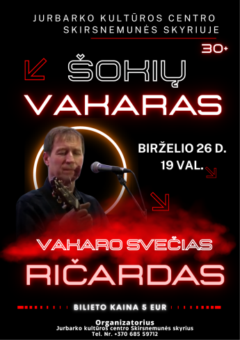 Šokių vakaras 30+