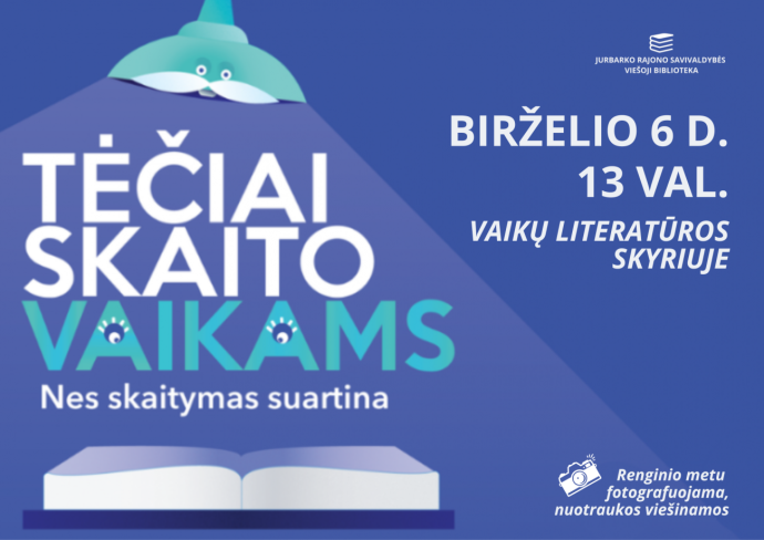 Tėčiai skaito vaikams