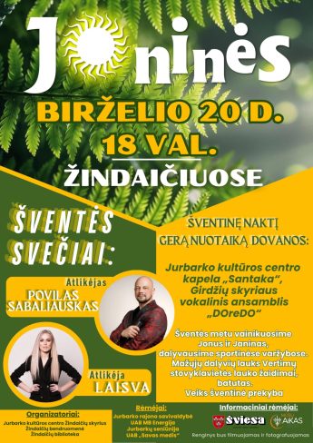 Joninių šventė Žindaičiuose