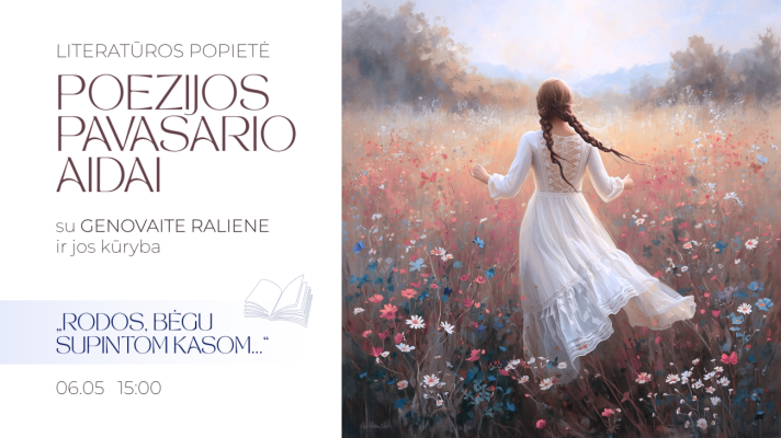 Literatūros popietė „Poezijos pavasario aidai“