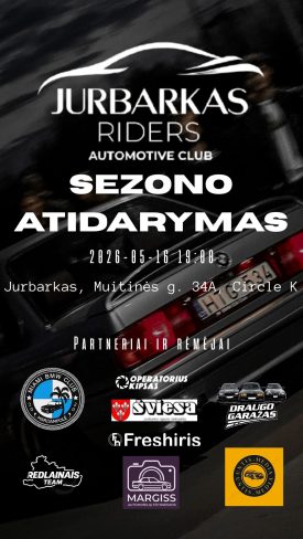 Jurbarkas riders sezono atidarymas