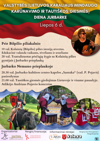 Valstybės (Lietuvos karaliaus Mindaugo karūnavimo ir Tautiškos giesmės) diena Jurbarke