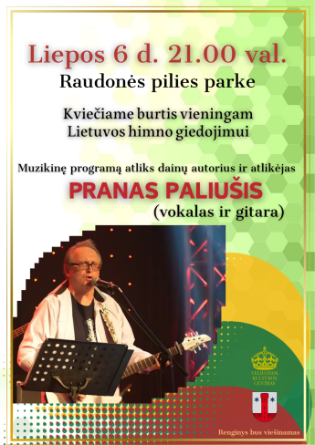 Karaliaus Mindaugo karūnavimo ir Tautiškos giesmės diena Raudonėje