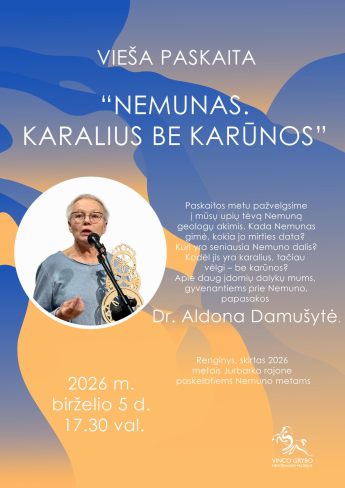 Vieša paskaita „Nemunas. Karalius be karūnos”
