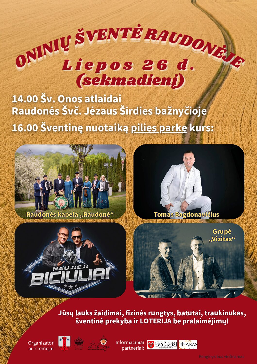 Raudonės Oninių šventė