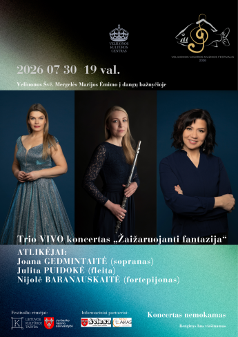 Veliuonos vasaros muzikos festivalio 2026 m. koncertas.