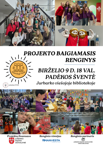 Projekto „Prasmingi metai“ baigiamasis renginys