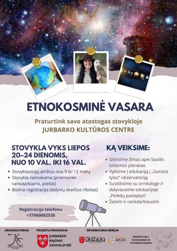Vaikų vasaros stovykla „ETNOKOSMINĖ VASARA“