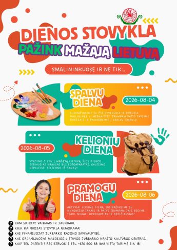 Stovykla „Pažink Mažąją Lietuvą”