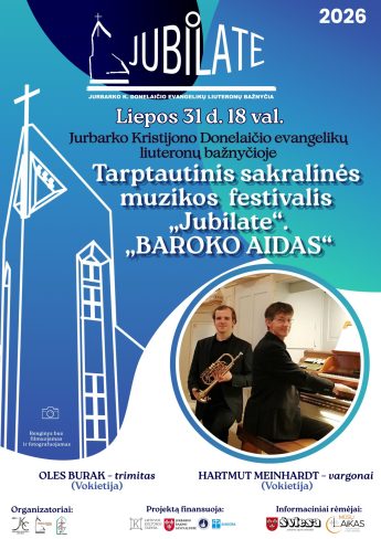 Tarptautinis sakralinės muzikos festivalis „Jubilate“. „Baroko aidas“