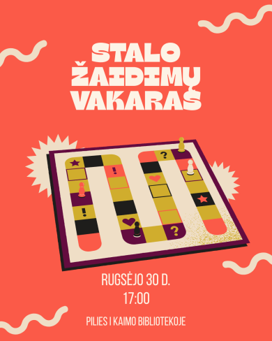 Stalo žaidimų vakaras