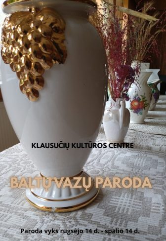 Baltų vazų paroda