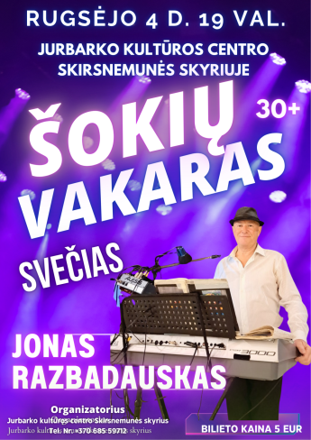 Šokių vakaras 30+