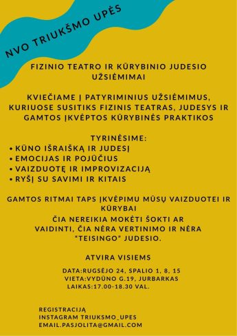 NVO triukšmo upės