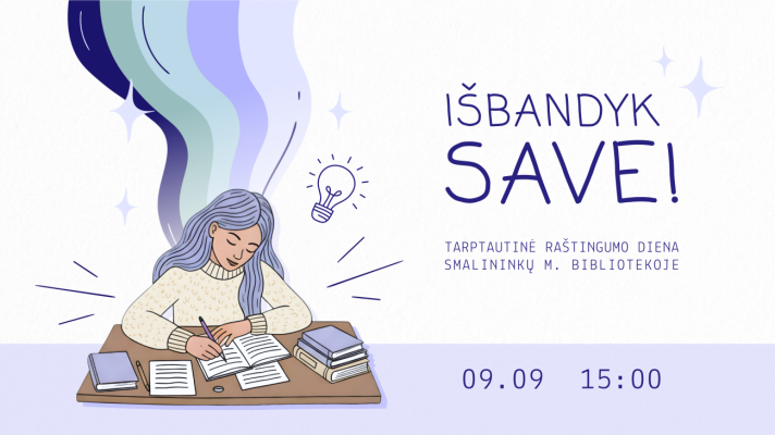 Tarptautinė raštingumo diena „Išbandyk save“