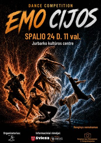 Tarptautinis šiuolaikinių šokių konkursas „Emocijos 2026“
