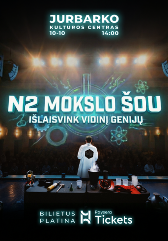 N2 Mokslo šou „Išlaisvink vidinį genijų“