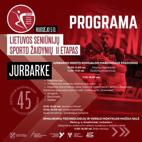 2026 m. Lietuvos seniūnijų sporto žaidynių II etapo atrankinės varžybos