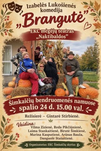 Spektaklio premjera „Brangutė”
